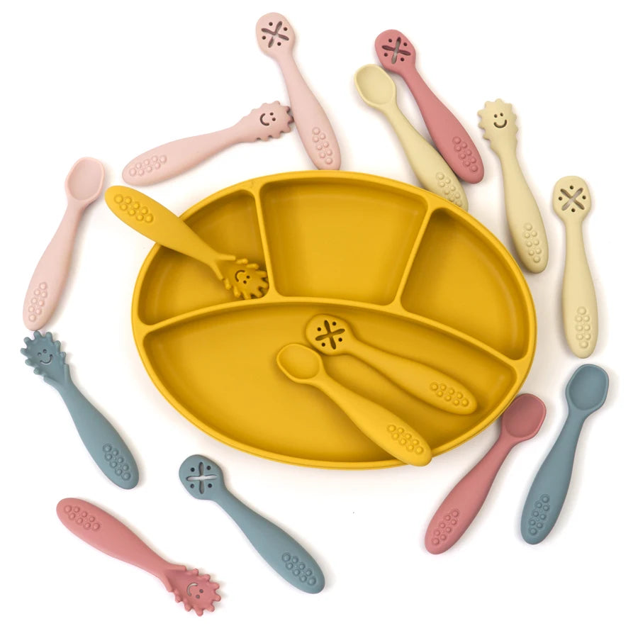 TinyDine: Baby Feeding Utensil Set for Self-Feeding