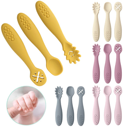 TinyDine: Baby Feeding Utensil Set for Self-Feeding