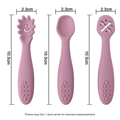 TinyDine: Baby Feeding Utensil Set for Self-Feeding