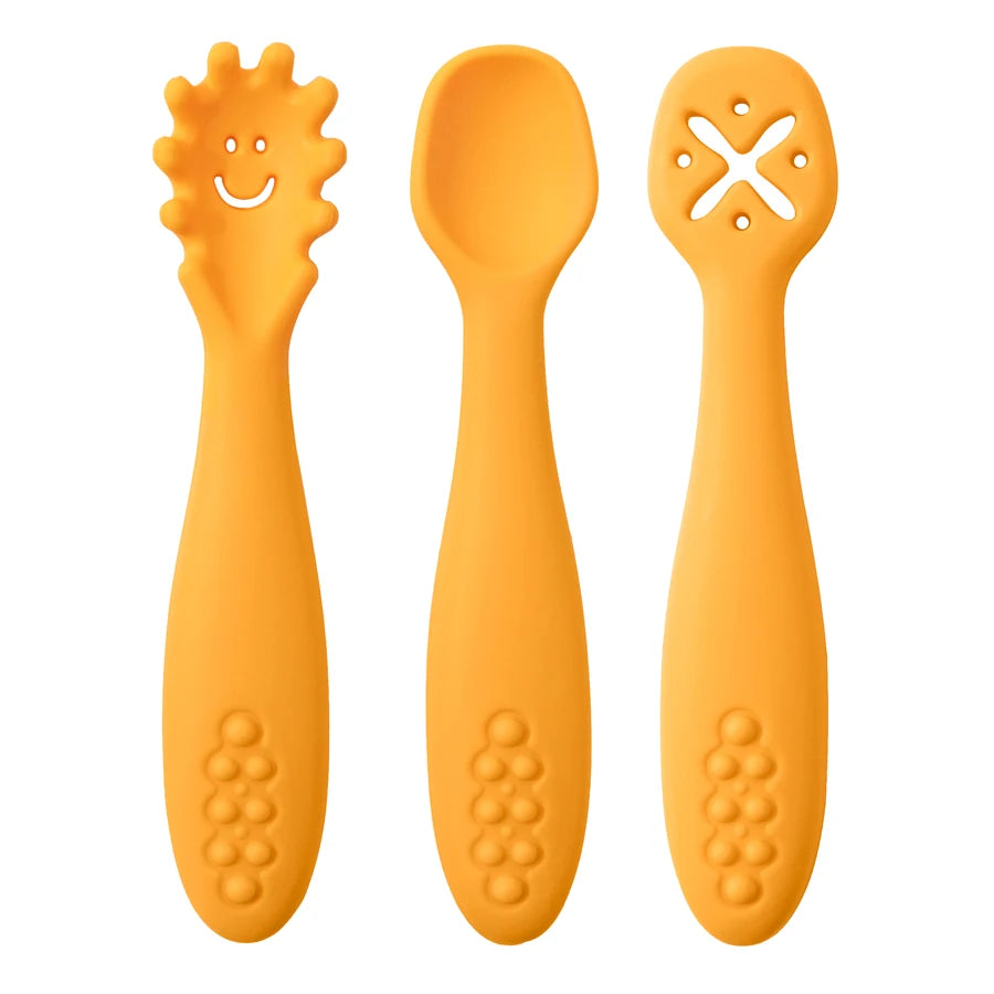 TinyDine: Baby Feeding Utensil Set for Self-Feeding