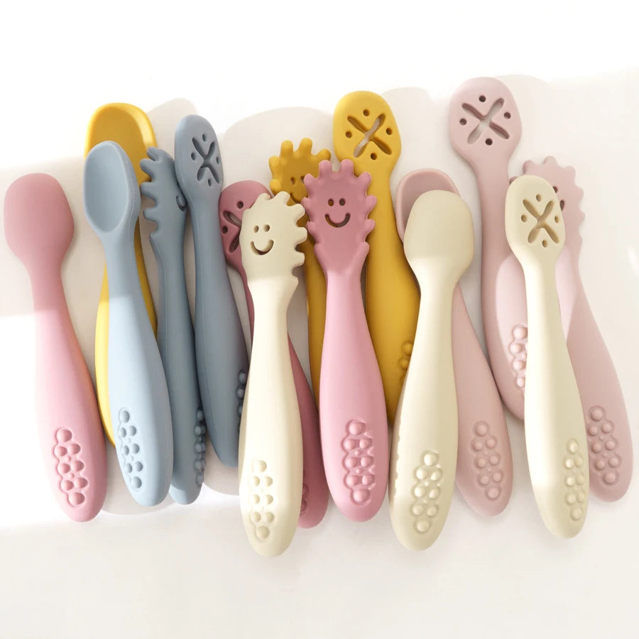 TinyDine: Baby Feeding Utensil Set for Self-Feeding